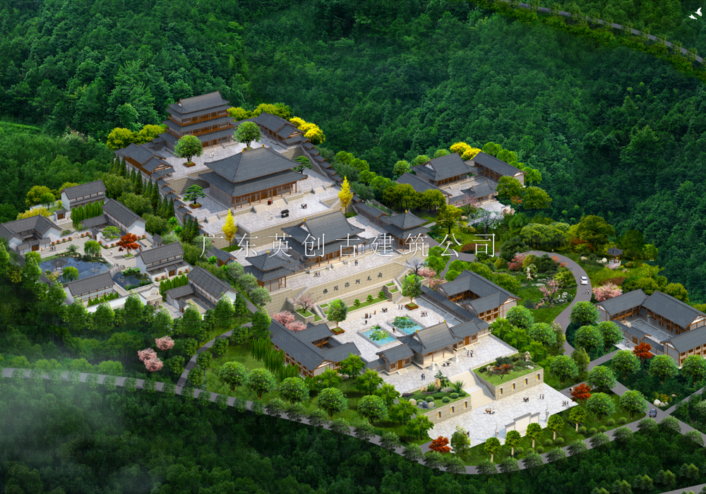 明慧古寺 - 總體設(shè)計規(guī)劃